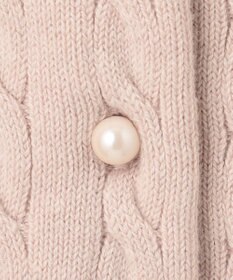 組曲 L 【前後着用可】コットンカシミヤ混2WAYケーブル ニット