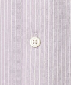 J.PRESS LADIES L ピンストライプジャージー バンドカラー スキッパー カットソー