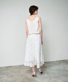 GRACE CONTINENTAL ケミカルリーフスカート