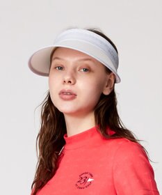 23区GOLF 毎シーズン完売の人気アイテム【WOMEN】【UVケア】２ＷＡＹ バイザー