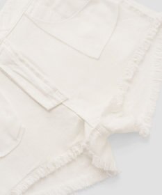 San-ai Resort（三愛水着楽園） ビーチデニム（ホワイト）　S・M・L【San-ai Resort（サンアイリゾート）】