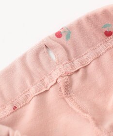 ANY KIDS 【WEB限定】フリル付き総柄レギンス