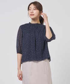 J.PRESS LADIES シアードットプリント カットソー