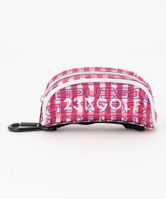 23区GOLF 【UNISEX】オリジナルギンガムチェック ボールポーチ