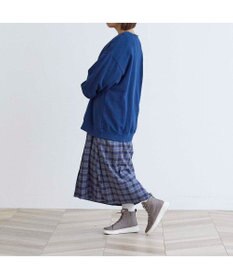 ing <ing>【レイン対応】ハイカット厚底スニーカー