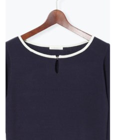 Te chichi スクエアチャームキーネックプルオーバー