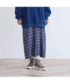 ing <ing>【レイン対応】ハイカット厚底スニーカー