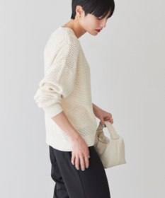 AMERICAN HOLIC 透かし編みニットプルオーバー