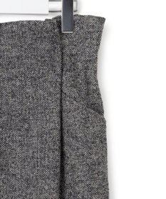 23区 ヘリンボーンループツイード Iライン スカート