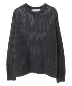 AMERICAN HOLIC 透かし編みニットプルオーバー
