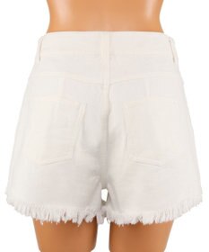 San-ai Resort（三愛水着楽園） ビーチデニム（ホワイト）　S・M・L【San-ai Resort（サンアイリゾート）】