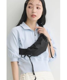 earth music&ecology ギャザーボディバッグ