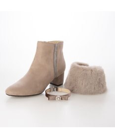 ing <Pitti>4WAYファービジューリボンベルトショートブーツ