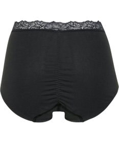 Wing サニタリーショーツ 綿混素材(身生地部) ナプキンがズレにくい仕様 ウエストがくいこみにくい 生理用ショーツ 深ばき はきこみ丈ふかめ EC8590 ウイング／ワコール