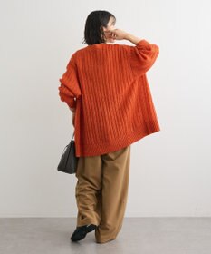 Green Parks シアーニットＶネックカーディガン