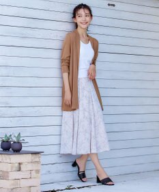 Tiaclasse 【小倉優子さん着用】ラタン風配色ストラップサンダル