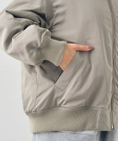 earth music&ecology リバーシブルMA-1