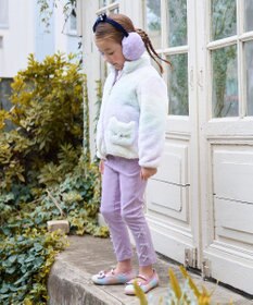 ANY KIDS ネコポケットボアブルゾン