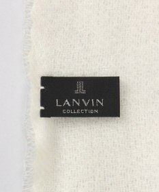 AURORA 【 LANVIN COLLECTION（ランバン コレクション） 】エアリーカシミヤ中厚無地ストール