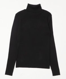 WEGO 【2025年秋冬新作】リブタートルニット