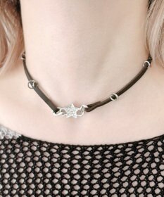 WEGO LキラモチーフPUチョーカー