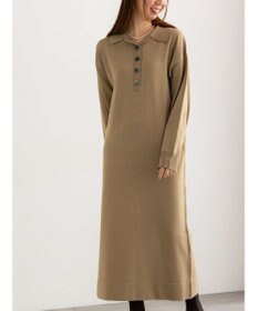 Te chichi ニットポロワンピース《2025Autumn catalog vol.2 item》