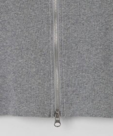 WEGO ワンポイント刺繍WZIP長袖トップス