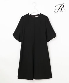 23区 S 【R(アール)】ダブルクロス 袖ボリューム ワンピース