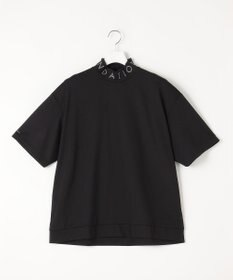 23区GOLF 【23Fondation/MEN】【UVケア】衿ロゴ モックネックシャツ