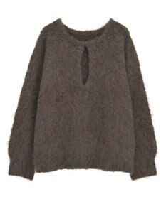 Green Parks 前後２ｗａｙキーネックシャギーニット