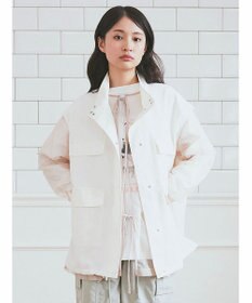 earth music&ecology ミリタリースタンドカラーベスト