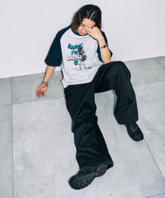 WEGO フォトグラフィックラグランBIGT（S）