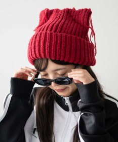 WEGO ローゲージネコミミニットキャップ