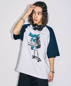 WEGO フォトグラフィックラグランBIGT（S）