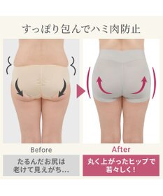 BRADELIS New York 【Yukine inc. 】ゆきねえ365綿混モアらくすっぽりショーツ24 ブラデリス 補正下着