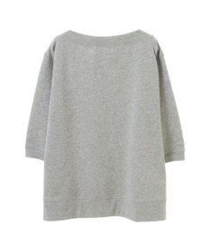 Green Parks ボートネックラメミニ裏毛プルオーバー