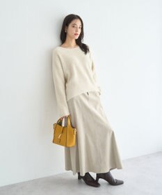 YECCA VECCA ラメシャギードルマンニット