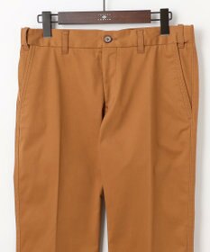 JOSEPH ABBOUD 【キングサイズ・ウェストも伸びる！/JAPANファブリック/ストレッチ】ハイパワーサテンストレッチ パンツ