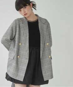 WEGO 【ANGIE VINTAGE/セレモニー】金ボタン ダブルブレザージャケット