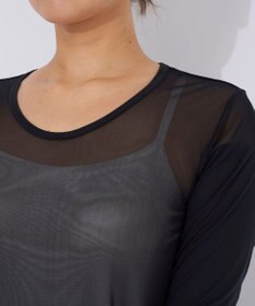 FILA GOLF／marie claire 【Marie claire sports】メッシュ切替アンダーシャツ