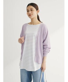 Green Parks ＵＶカット加工　ドルマンニットカーディガン