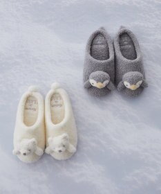 Maison de FLEUR シロクマルームシューズ