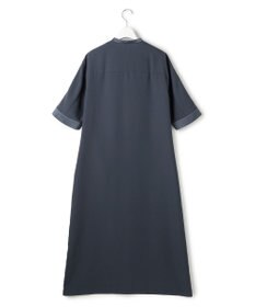 ICB 【先行予約】 FluidBackSatin シャツワンピース