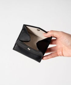 FOLNA RD ソフトレザー・ホイルレザー エンべロープ二つ折り財布