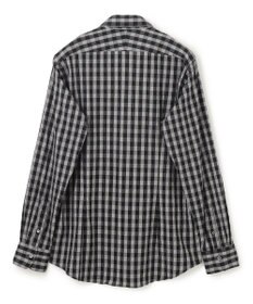 JOSEPH HOMME 新柄【オリジナル素材】ギンガムシャンブレーストレッチ　レギュラーカラーシャツ