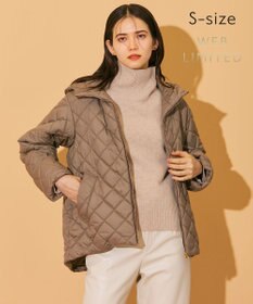 BEIGE， 【WEB限定・S-size】EIGER / キルトパーカー