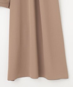 ANY SIS 【洗える】トロミワイドタック パンツ