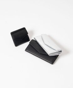 FOLNA RD ソフトレザー・ホイルレザー エンべロープ二つ折り財布