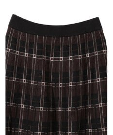 AMERICAN HOLIC ニットプリーツライクチェックスカート