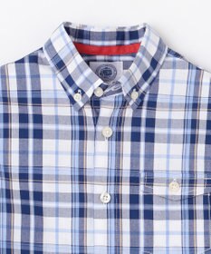 J.PRESS KIDS 【110-130cm】ロゴプリント チェックシャツ